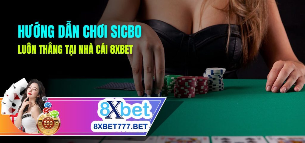 Bàn cờ Sicbo trên nền màu xanh lá cây